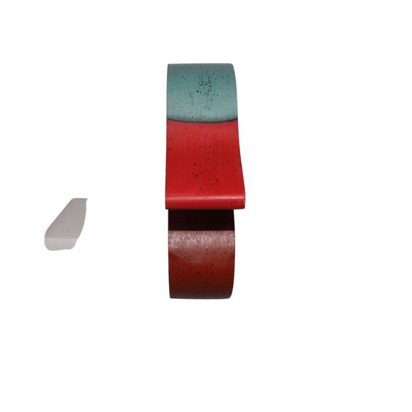 Vintage Handmade Hand Painted Mallard Duck Clear Sides Coin Money Piggy Bank - Picture 10 of 11